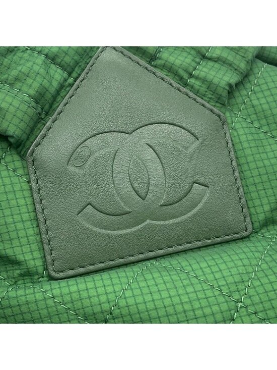 Chanel Backpack CC Logo Quilted Nylon main image 9